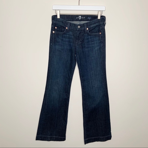 7 For All Mankind Denim - 7 For All Mankind Dojo Denim Jean Dark Wash 26